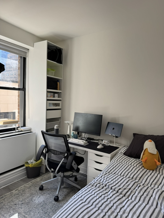 Current Flex Room, shelving not included - Room Available – 1 Flex Bedroom in 3BR Flex (by Herald Square) -  Herald Towers Apartments