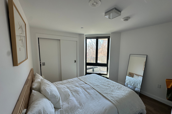 Another view from the bedroom - Modern, Furnished 1Bed 1Bath with Premium Appliances Apartments