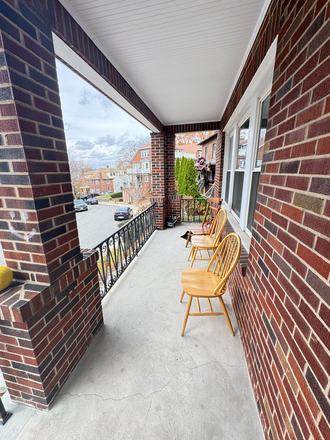 front porch - SINGLE-FAMILY HOUSE. NO BROKER FEE!! 3 PARKING SPOTS INCLUDED