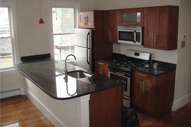 new kitchen! - Spacious Room Available on Quiet Street Close to Orange Line
