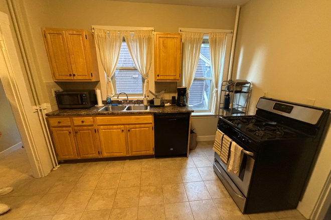 Kitchen - Room available in 2 BR Coolidge Corner apartment, Avail 9/1!