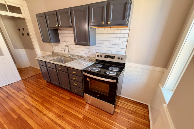 Eat in kitchen - Grand Block- Available 7/1/26- Center of Amherst Apartments