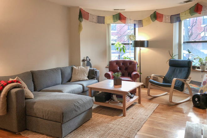 Living Room - 1 Bedroom on Gainsborough Street with washer/dryer in unit