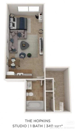 Floor Plan - Carlyle Apartments