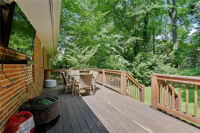 Back deck for entertaining! - 3BR home with fenced backyard in Decatur!