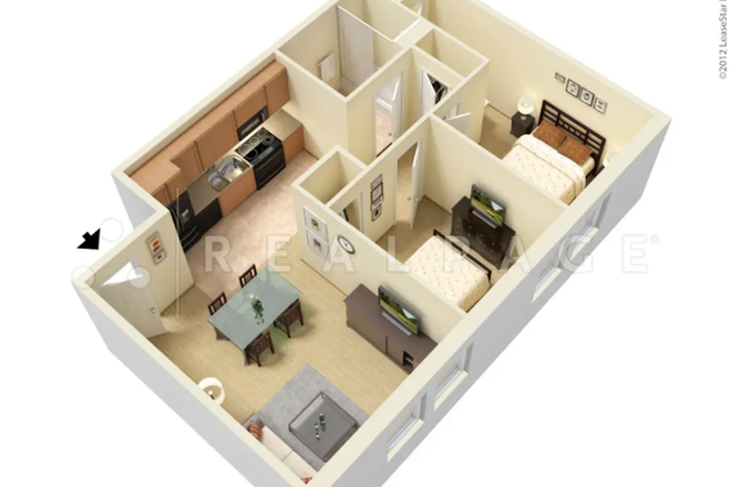 Floorplan - Yugo West Lafayette River Market Apartments