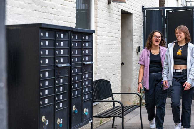 Mailboxes - Keezell Flats - Downtown Apartment