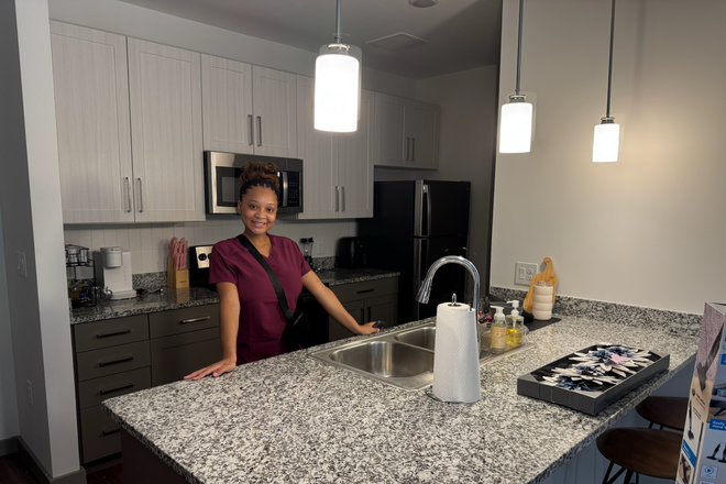 Kitchen - Sublet near ksu campus 5x5! All girls Apartments