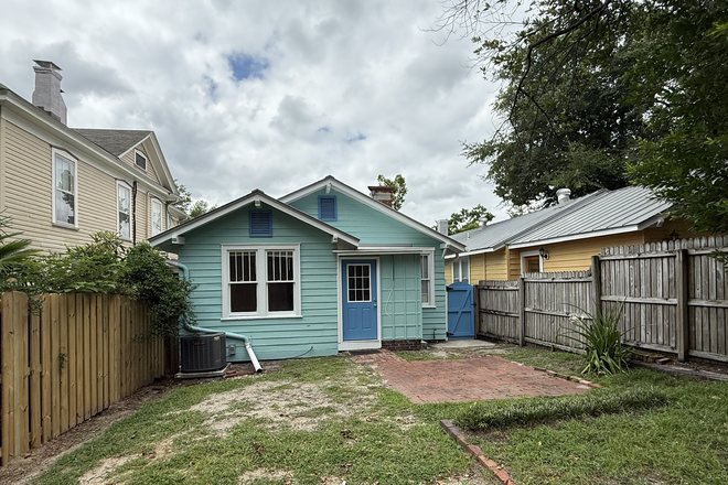 Exterior back of house - Historic District house for rent