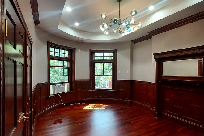Generous Bedroom - 9 Strathmore, Unit #4 - Secluded Street in Cleveland Circle - Updated Owner Managed Triplex