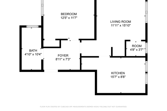 Floorplan - ONE MONTH FREE pet friendly 1 bed with giant kitchen, HT/HW incl, big living room! Ref #71328262 Apartments