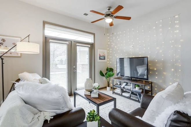 Living Room - The James Apartments