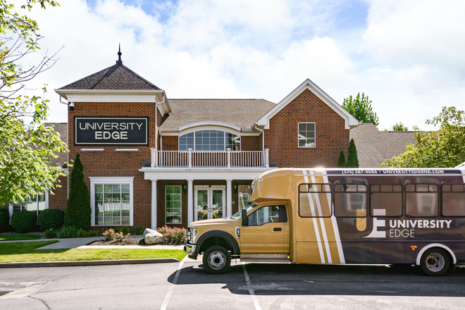Main Office, Shuttle bus runs every hour to campus on Weekdays and does supermarket runs for free - University Edge Spring Semester Lease Transfer(with 1 month free rent)