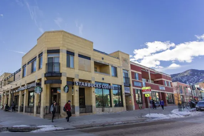 Outside street view - Lofts on College