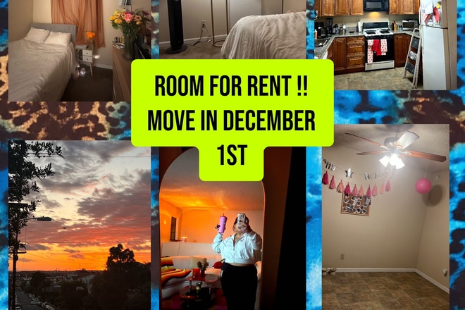 Cover page - Room for Rent - Mission Valley/Linda Vista area Apartments