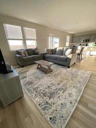 Living Room - New 2024 Home - Only 3 mi. from UC Merced. Close to Campus & Walking Distance to Cat-Tracks