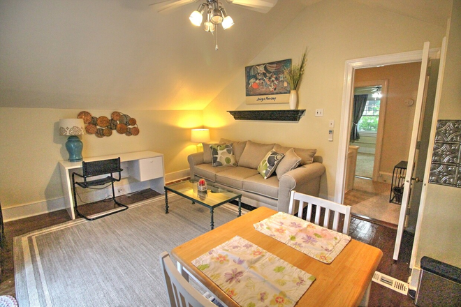Living Room - Shepherd Street - Fully Furnished/Utilities Included -1 mile to Duke Apartments