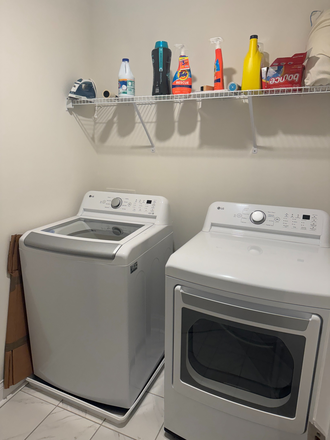 Laundry Room - Town House Close to Campus