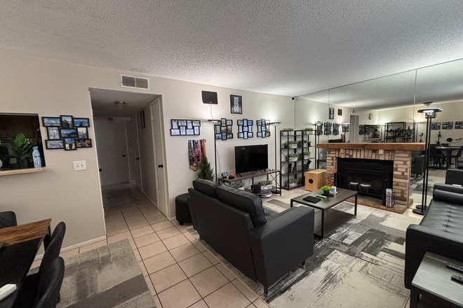 living room - In BUS Route, Close to USF, 2bed/2bath nice condo for $1600 per month.