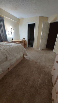 Bedroom and private bathroom - 1 private bed and bathroom