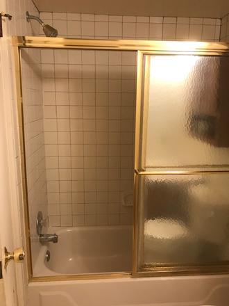 Shower - Studio Apt for one renter