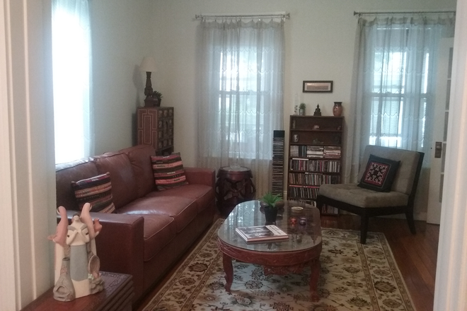 Living room - Bedroom and large living area/study in single family house