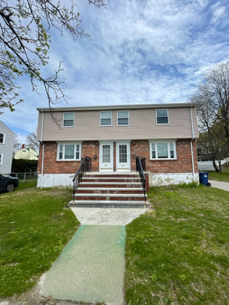 Main front entrance and exterior steps of the building - Private Room Near BC - Quiet Home with Free Parking & Laundry