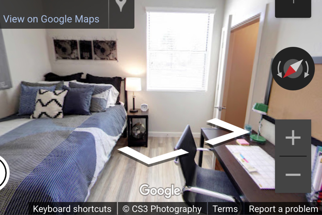 other view of bedroom - Skyview apartment