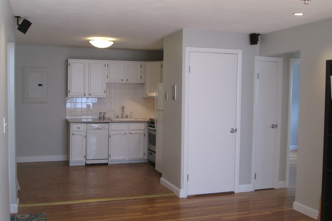 Kitchen view from the Living room - Much loved two BR at Davis square Condo
