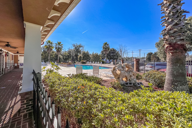 Pool area - University Green Condominiums
