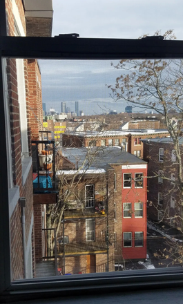 Visit hubrealtyproperties.com - Fantastic studio on top floor with renovated kitchen and views, off Brighton Ave, near the T Apartments