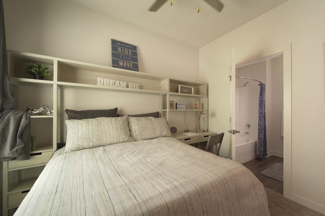 Bedroom - Summer Sublease available at Halo 46 Apartments