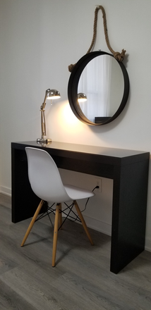 Room B - One furnished bedroom in a 2-bedroom furnished apartment