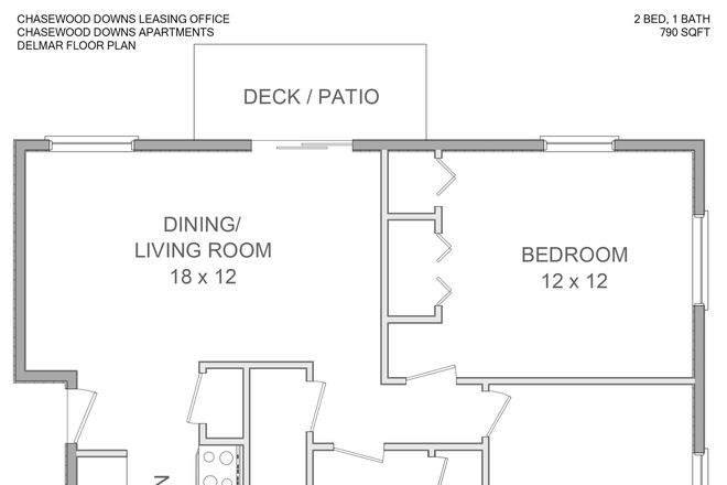 Floorplan - Chasewood Downs Apartments