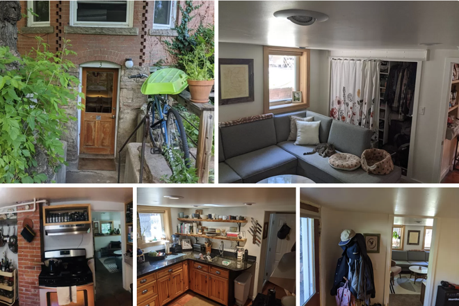 Front door, dinning room/living room, and kitchen shown. - 2 Bedroom Summer Apartment Near Campus!