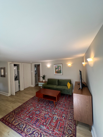 Living room area - Summer rental- Charming furnished apt near campus, utilies included