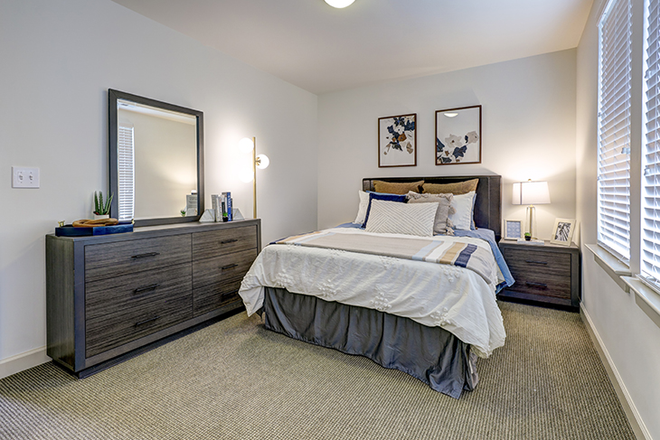 Primary Bedroom (furniture not included) - Relet:2BR thome for Faculty/Staff only-Stanworth Lane-Princeton