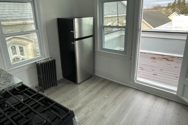 Kitchen/Patio - Renovated 1BR apt-Nassau St-Princeton