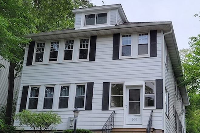 front of the house - Comfortable furnished bedroom for female tenant in beautiful home, near BC and BU.