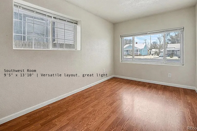 Southwest sunny bedroom, $1000 - Rooms in Bright Renovated Home with Backyard Near Anschutz Medical Campus + Stanley Marketplace