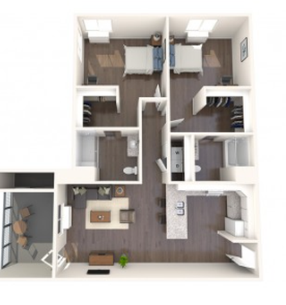 Floorplan - Merced Station