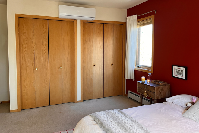 Bedroom. TONS of closet space. Also has an individual air conditioner and heating system. - Room for Rent in 4 Bed House on the Hill
