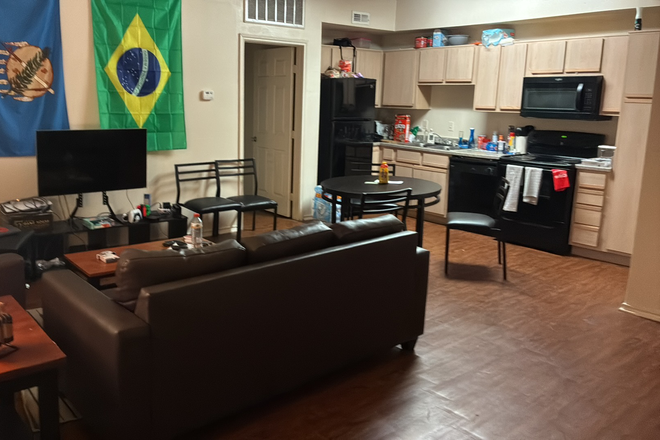 Living room and kitchen. I have a video of the bedroom. - Alight Stillwater Apartments