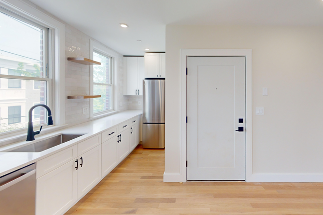 Call NOW for showings! 617-236-8600 - GOVE ST - *1/2 FEE* NEW CONSTRUCTION 2BR IN JEFFRIES POINT FOR *8/15/2026* W/ 2 BATH, IN UNIT LNDRY Condo