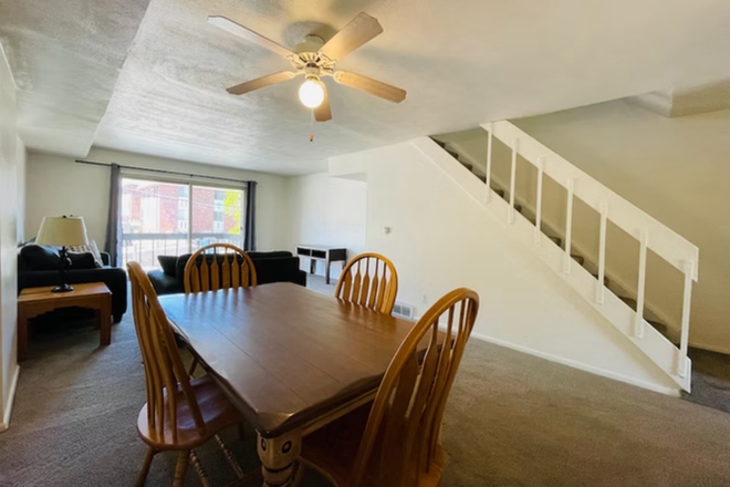 first floor showing living room and balcony - Spacious 2 bedroom for Spring 2026 Apartments