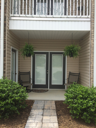 Front Entrance - Riverstone Condos - Fully Furnished 2 Bedroom On First Floor Front - Available Beginning August 2026