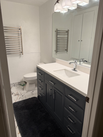 updated bathroom - Quiet private room & bath in a townhome