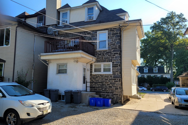 Rear house with balcony - 2408 North 54th street-In Historic Wynnfield, PA. House
