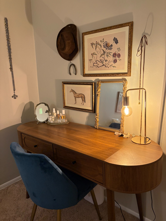 Bedroom Desk Area - “Fully Furnished 3-Bed Across from Beach Park – $1,200/mo” Condo