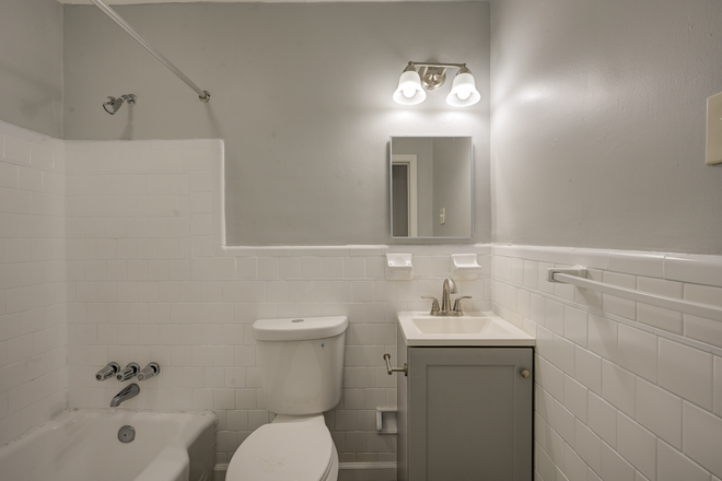 Bathroom - Renovated 2 Bedroom 1 Bathroom In Quiet Glen Oaks Northeast Baltimore Apartments